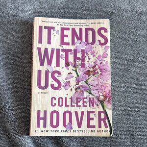 'It Ends With Us' Novel - Purple Cover
